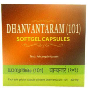 AVS KOTTAKKAL Dhanwantharam 101 Soft Gel - 100 Capsule