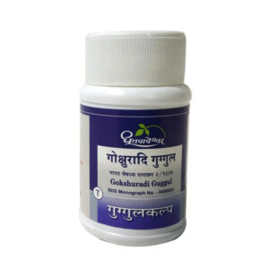 Dhootapapeshwar Gokshuradi Guggulu - 60 Tablets